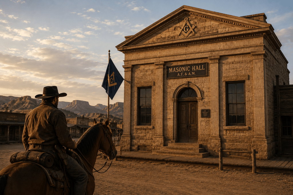 Les Francs-Maçons dans l’Ouest Américain : l’Histoire Méconnue des Cowboys et des Loges du Far West.