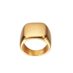 Bague chevalière homme dorée style Western Vintage (2)