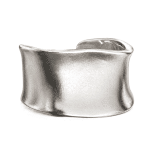 Bague western argent brut artisanal