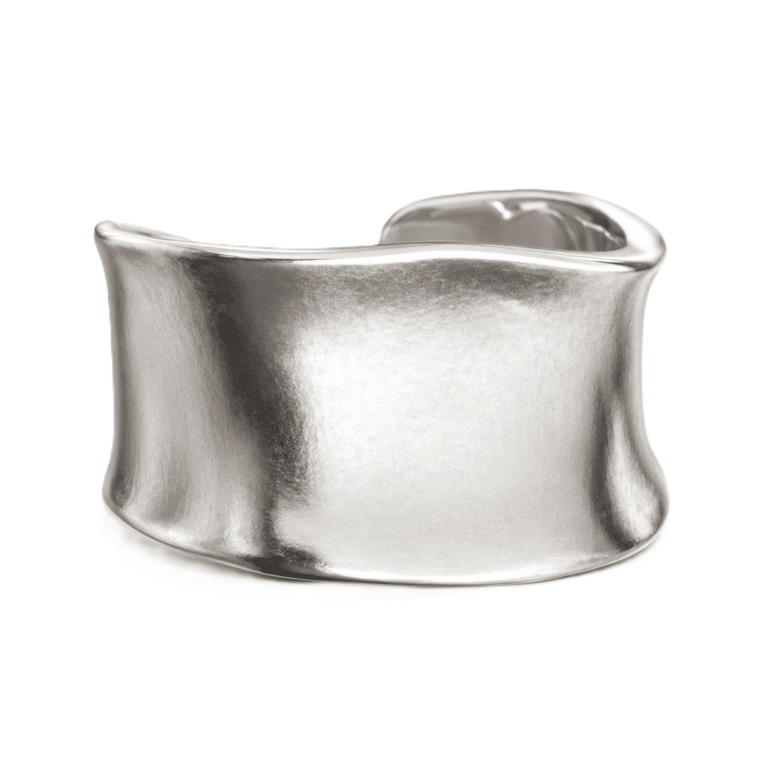 Bague western argent brut artisanal (1)