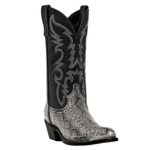 Santiags western femme motif python3