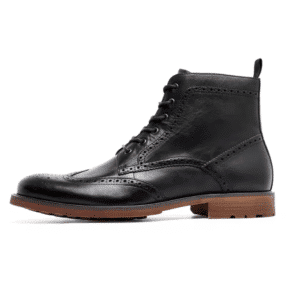 Bottines Cowboy cuir prestige noir intense