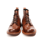 Bottines vintage homme en cuir de vache faites main style western (5)