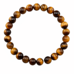 Bracelet cowboy unisexe en pierre œil de tigre à perles rondes (2)