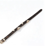 Bracelet femme country en cuir avec fleurs (2)