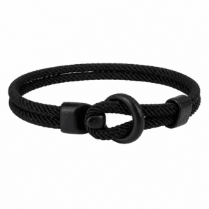 Bracelet western moderne à corde tressé unisexe