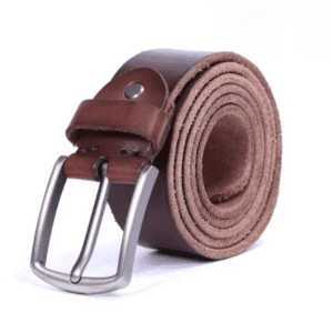 Ceinture cowboy femme en cuir italien artisanal