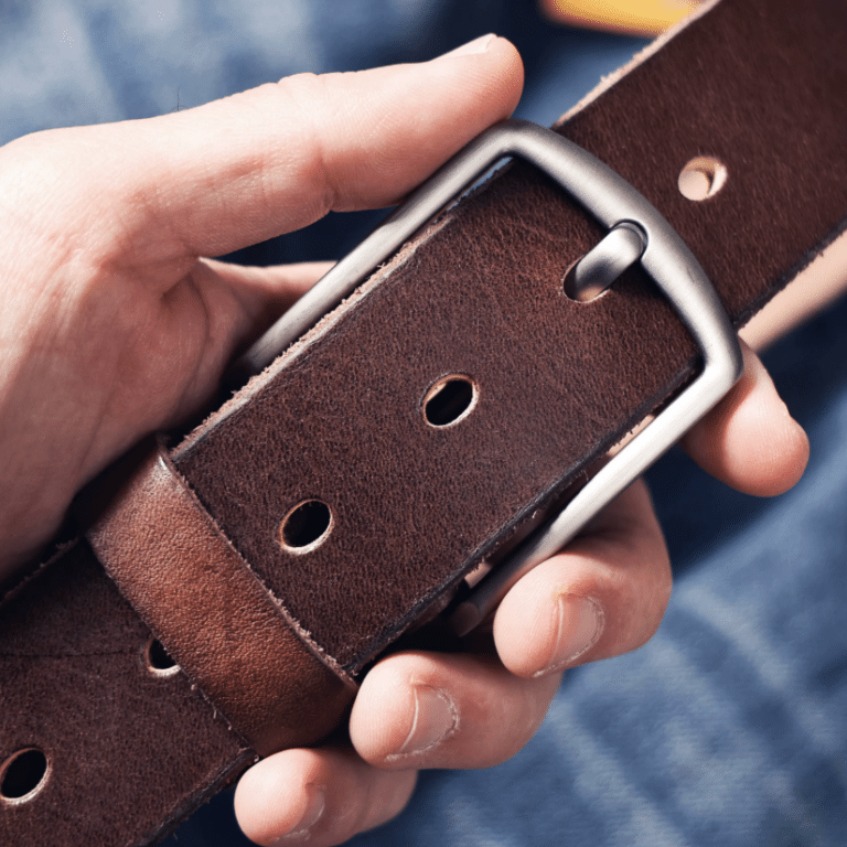 Ceinture cowboy femme en cuir italien artisanal (11)