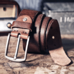 Ceinture cowboy femme en cuir italien artisanal (4)