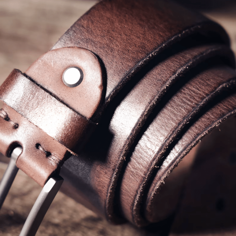 Ceinture cowboy femme en cuir italien artisanal (5)