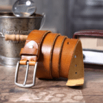 Ceinture cowboy homme en cuir italien artisanal (1)