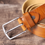 Ceinture cowboy homme en cuir italien artisanal (4)