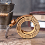 Ceinture cowboy homme en cuir italien artisanal (6)