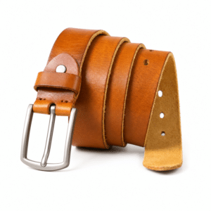 Ceinture cowboy homme en cuir italien artisanal