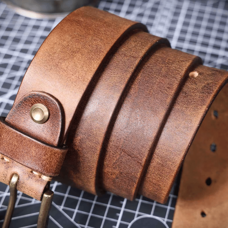 Ceinture cuir femme marron ranch (11)