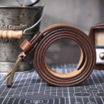 Ceinture cuir femme marron ranch (8)