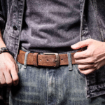 Ceinture cuir homme marron ranch (4)