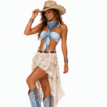 Ceinture western femme médaillons vintage métalliques (7)