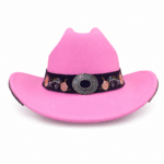 Chapeau cowboy rose festival country (2)