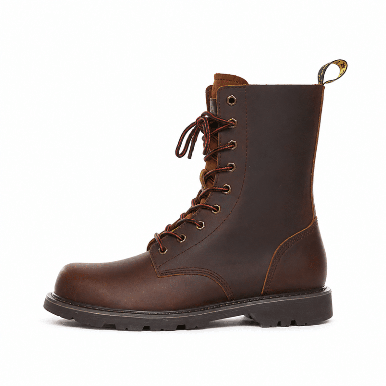 Chaussures montantes homme en cuir style western (10)