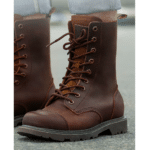 Chaussures montantes homme en cuir style western (2)
