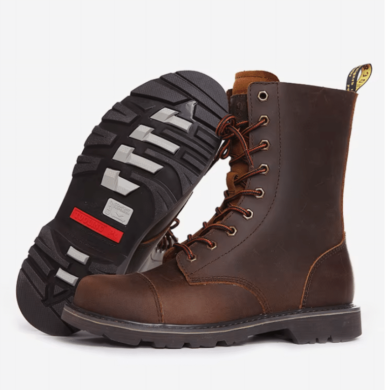 Chaussures montantes homme en cuir style western (5)