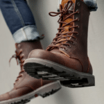 Chaussures montantes homme en cuir style western (8)