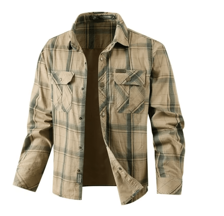 Chemise Country Homme Coton à Carreaux Style Ranch (6)