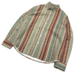 Chemise cowboy homme rayée esprit western américain (1)