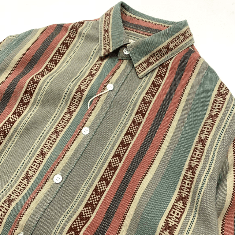 Chemise cowboy homme rayée esprit western américain (2)