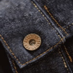 Chemise vintage homme en denim brut épais (2)