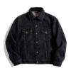 Chemise vintage homme en denim brut épais