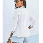 Chemisier femme blanc dentelle florale style western bohème (3)