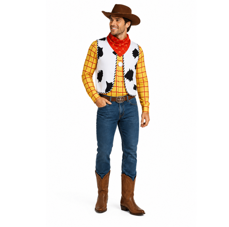 Déguisement cowboy Woody Toy Story adulte (1)