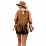 Gilet à franges femme effet daim style western (11)
