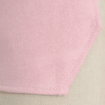 Gilet cowboy enfant rose à franges aspect daim western (4)