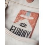 Jean cowboy blanc ecru coupe large (4)