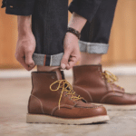 Jean vintage homme en denim brut épais (4)