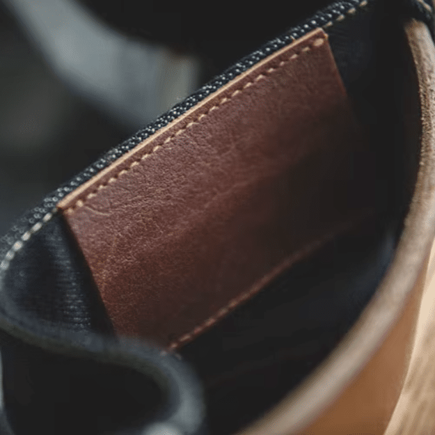 Jean vintage homme en denim brut épais (8)