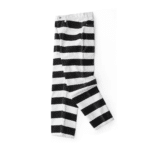 Pantalon cowboy rayé noir et blanc américain vintage (9)