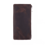 Portefeuille vintage cuir zippé minimaliste (6)