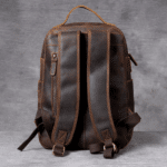 Sac a dos aventurier cuir pleine fleur marron robuste (1)