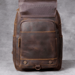Sac a dos aventurier cuir pleine fleur marron robuste (2)