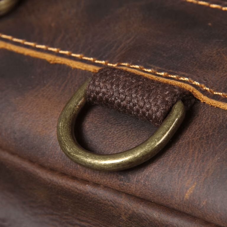Sac a dos aventurier cuir pleine fleur marron robuste (3)