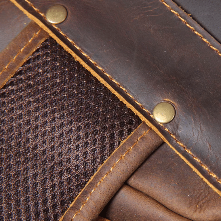 Sac a dos aventurier cuir pleine fleur marron robuste (4)