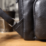 Sac a dos homme cuir noir vintage compartiment ordinateur (2)