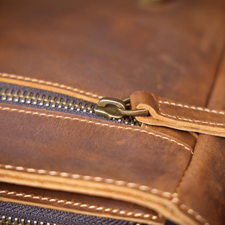 Sac bandoulière homme en cuir brut vintage (11)