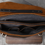 Sac de cours étudiant en cuir style vintage américain (1)