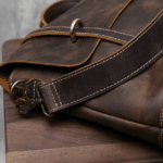 Sac de cours étudiant en cuir style vintage américain (10)