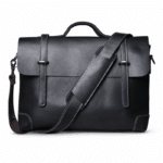Sac de cours étudiant en cuir style vintage américain 10.5L